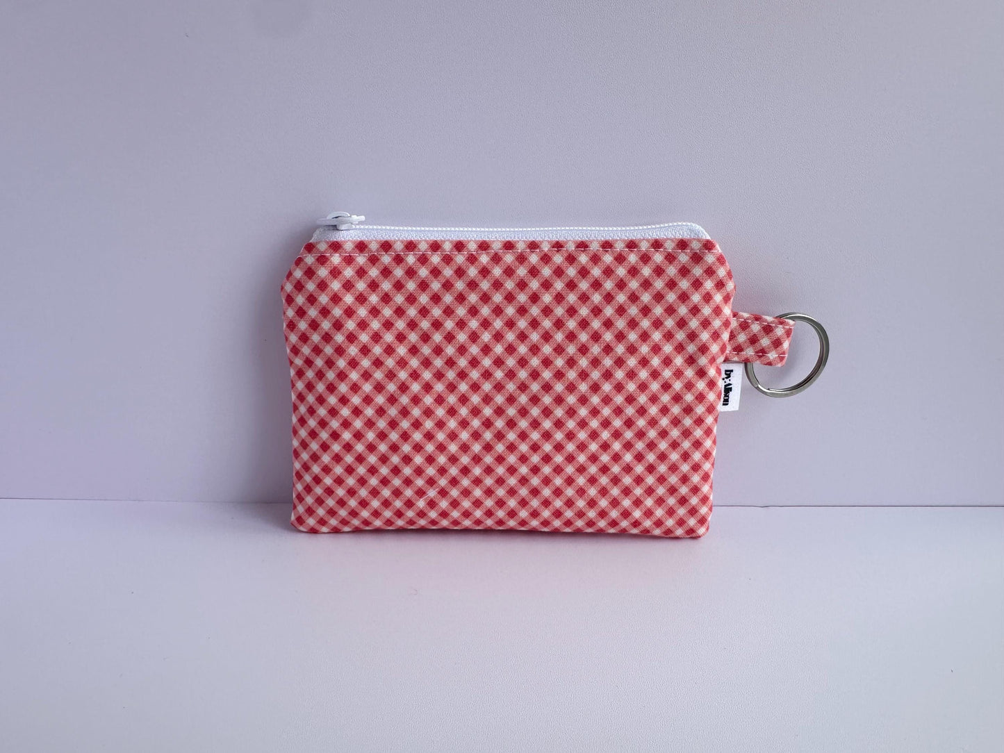 Wristlet & Wallet in Red Gingham