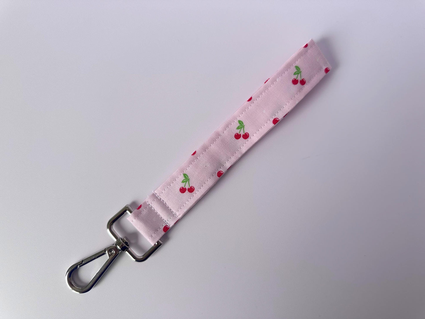 Wristlet & Wallet in pink cherries