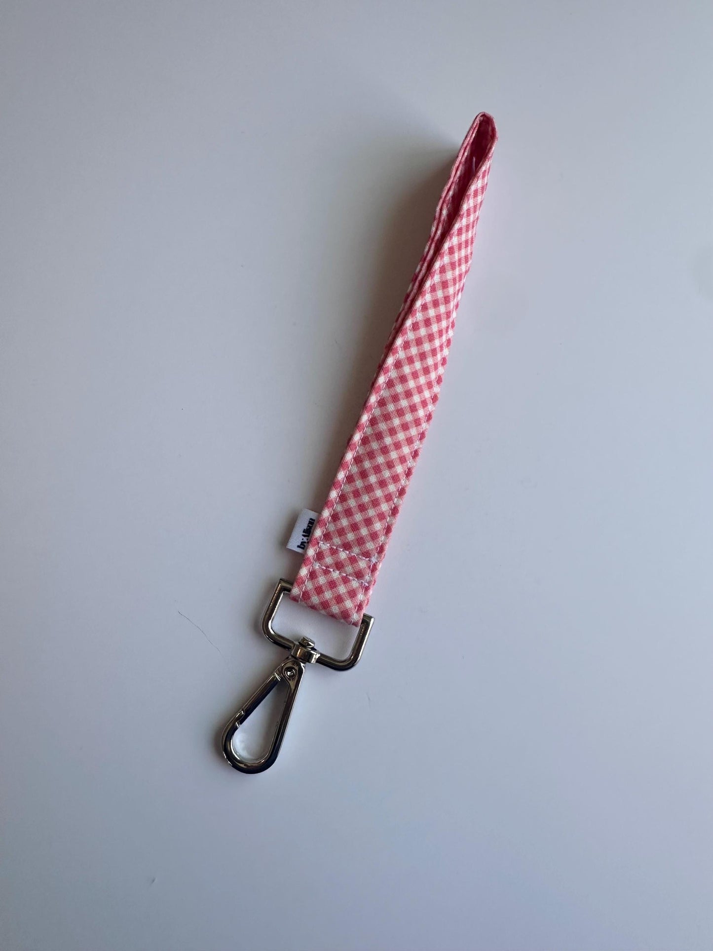 Wristlet & Wallet in Red Gingham
