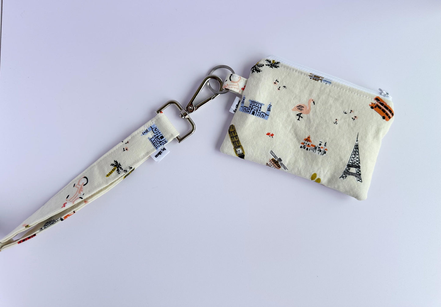 Wristlet & Wallet in Landmarks